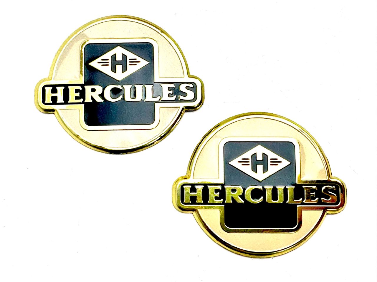 2 Tankaufkleber Emblem Plakette Hercules Moped Aufkleber Schriftzug K50 MK50 von NTS