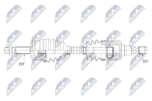 NTY NPW-ME-118 Antriebswelle Vorne Rechts von NTY