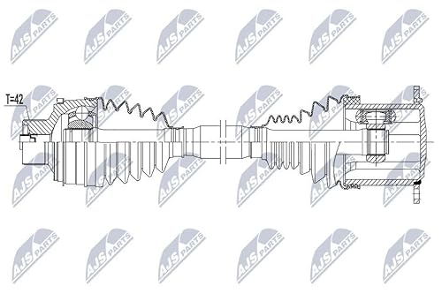 NTY NPW-AU-037 Antriebswelle Vorne Links, Vorne Rechts von NTY