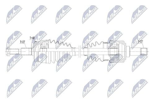 NTY NPW-CH-090 Antriebswelle Hinten Rechts von NTY