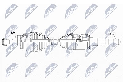 Nty Antriebswelle [Hersteller-Nr. NPW-ME-052] für Mercedes-Benz von NTY