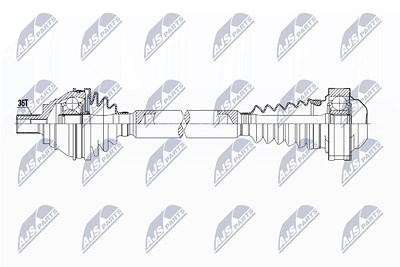 Nty Antriebswelle [Hersteller-Nr. NPW-VW-059] für Audi, Seat, Skoda, VW von NTY