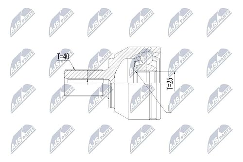 Nty NPZ-VV-022 - Gelenksatz, Antriebswelle von NTY