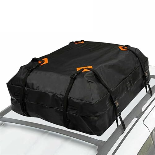 Auto Dachbox für N-issan Frontier II Crew Cab (D40), Dachgepäckträger-Tasche Auto Faltbare Dachtasche Gepäckbox Tasche Aufbewahrungsbox,600 Waterproof Oxford Cloth von NTYYERA