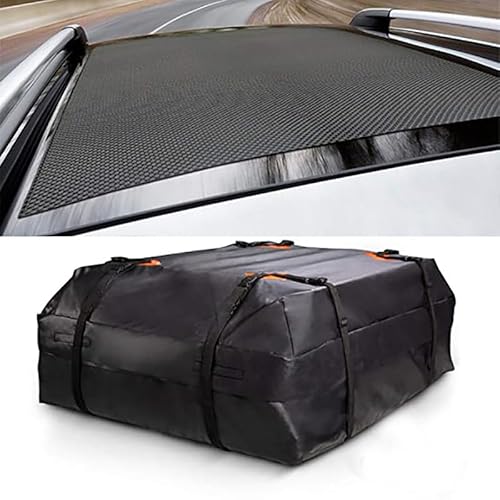 Auto Dachbox für N-issan Qashqai III (J12), II (J11), Dachgepäckträger-Tasche Auto Faltbare Dachtasche Gepäckbox Tasche Aufbewahrungsbox,600 Waterproof Oxford Cloth von NTYYERA