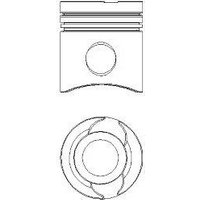 Kolben NÜRAL 87-283100-80 von Nural