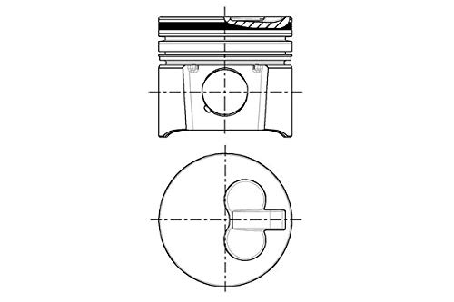 NÜRAL 87-101600-00 Kolben von NÜRAL