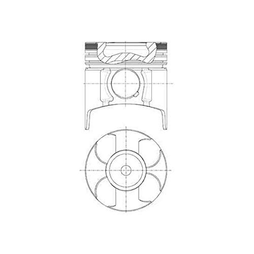 NÜRAL 87-307600-40 Kolben von NÜRAL