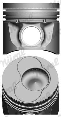 Nüral 87-114900-95 Kolben von NÜRAL