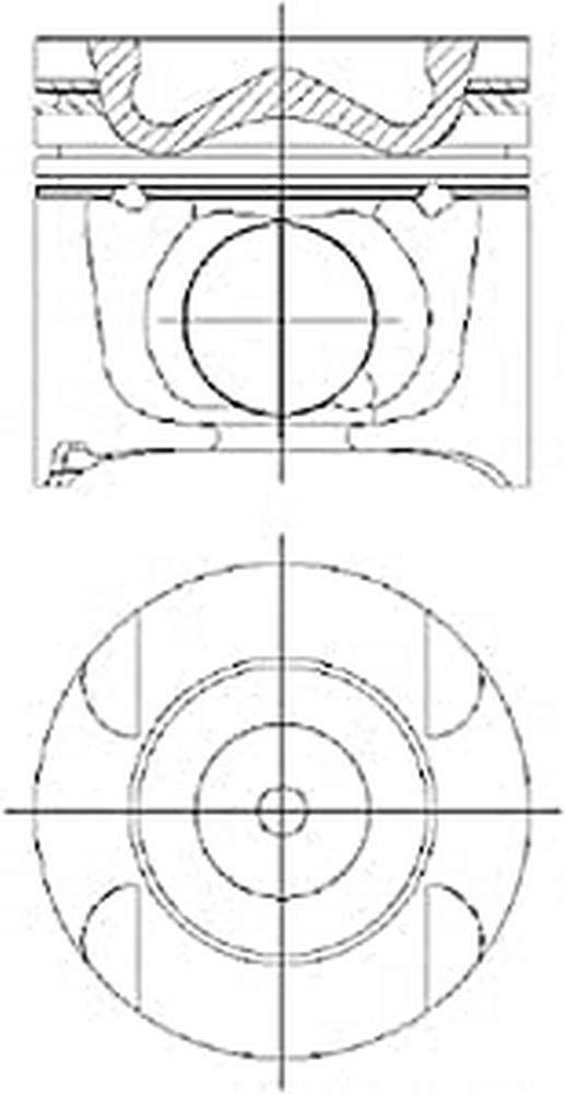 Nüral 87-427400-10 Kolben von NÜRAL