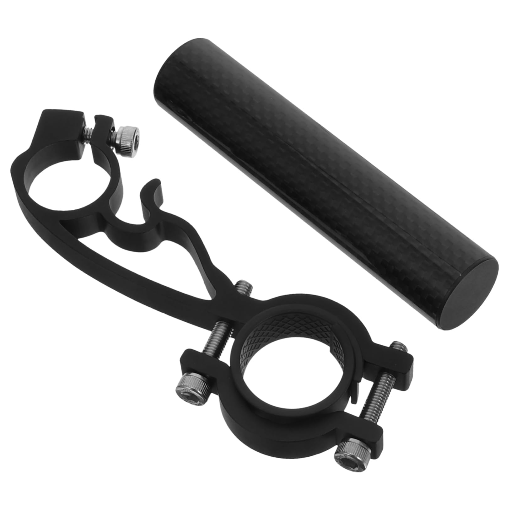 NULYLU Carbonfaser Lenkermontage Halterung Fahrrad Lenker Halter Für Zubehör 10cm Stabiler Extender Für Fahrradcomputer Und Lampen von NULYLU