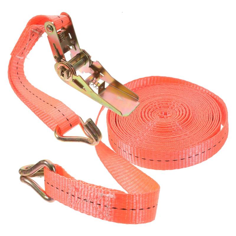 NULYLU Cargo Ratchet Strap x 6 Robuste Spanngurte Mit Doppelhaken Geeignet Für Die Sichere Befestigung Von Gepäck Und Gütern Ideal Für Transport Und Lagerung von NULYLU