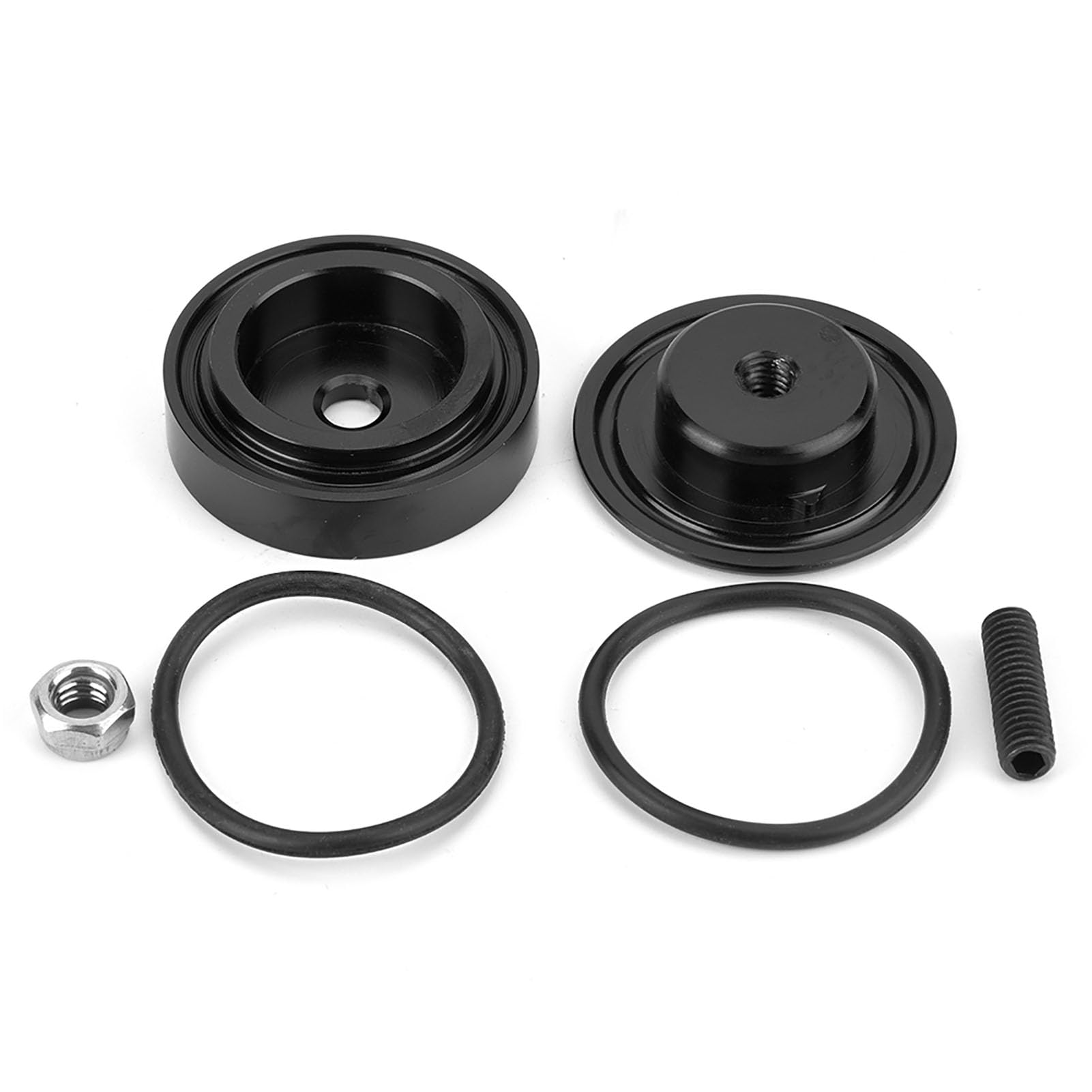 Auto Heck -Wischer Block -Off -Kit -Stecker -Grommet -Kappen für CRX Aluminiumlegierung Dichtung Black 6pcs RSX Integravwindshield Scheibenwischer von NUMNBE