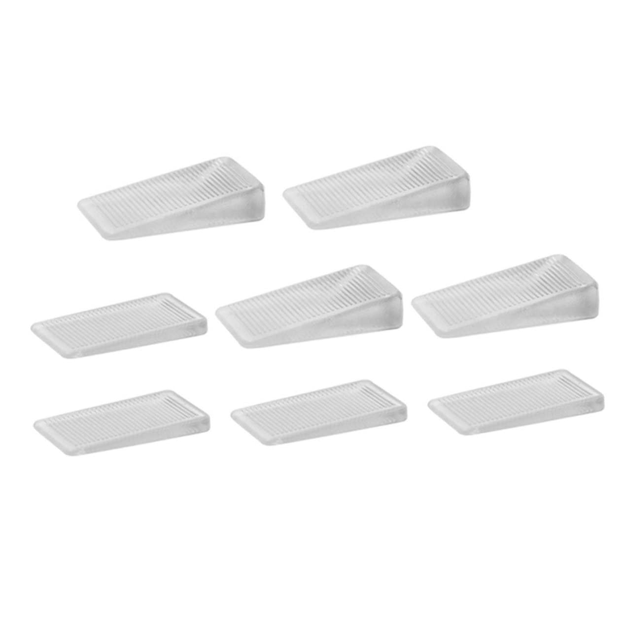 8St Möbelmatte door stops abtreter antirutschpad antirutsch unterlage Sicherheitsvorrichtungen für Hotelzimmer Arbeitsplattenschutz Unterlegscheiben für Möbel Toilettenscheiben PVC NUOBESTY von NUOBESTY