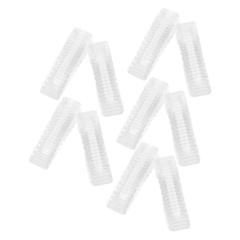 NUOBESTY 10st Türstopper Aus Silikon Abflussstopfen Halter Stift Fensterstopper Anhänger Planke Schalldämmung Temporäre Türverriegelung Steckdosenleiste Türsiegel Handhaben Leistung Pvc von NUOBESTY