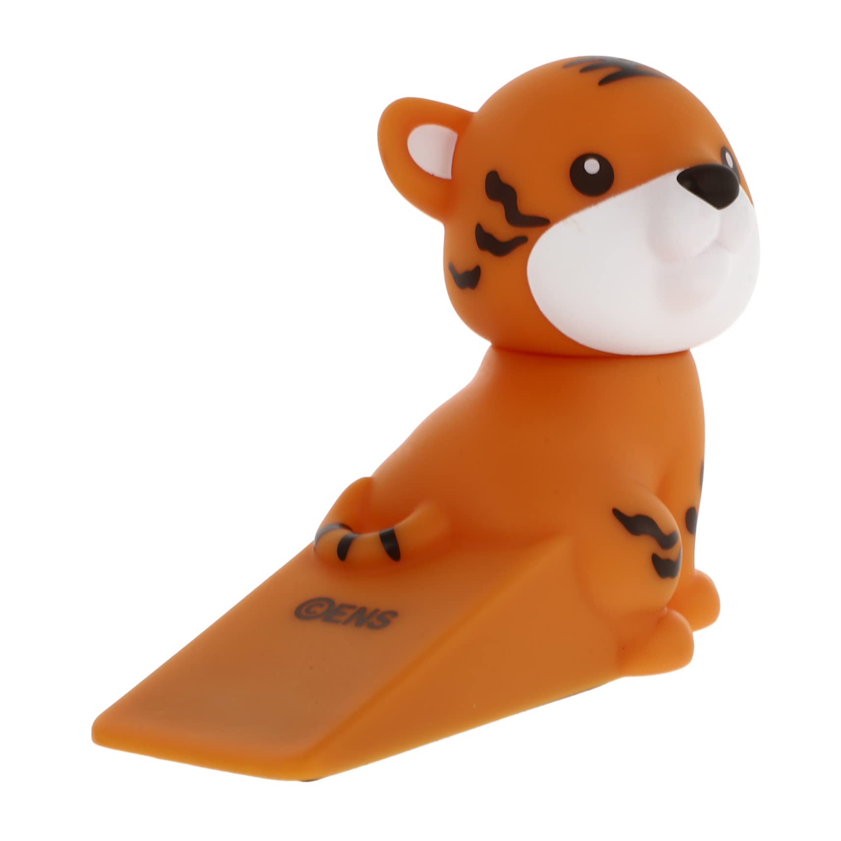 NUOBESTY 1Stk Tiger Türstopper Cartoon-Türstopper sperren Türgriff kindersicher Neuheit Türstopper süßer Türstopper Wand Heimdekoration Türhalter -Sicherheitsschutz Türkeil PVC Orange von NUOBESTY