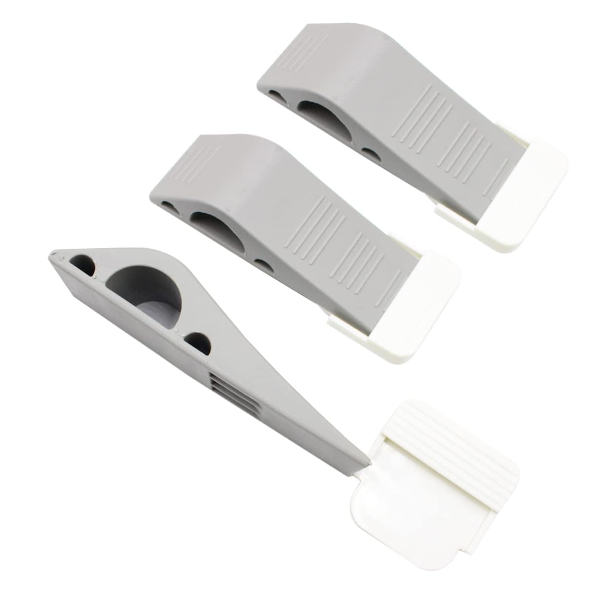 NUOBESTY 3St Türkeil stoppt Planke Türschlange Mehrfachsteckdose Türklingel Alarm gummistopper gummipfropfen gummistecker abtreter door stops Tür Stecker Türstopper Türschutz Türhalterkeil von NUOBESTY