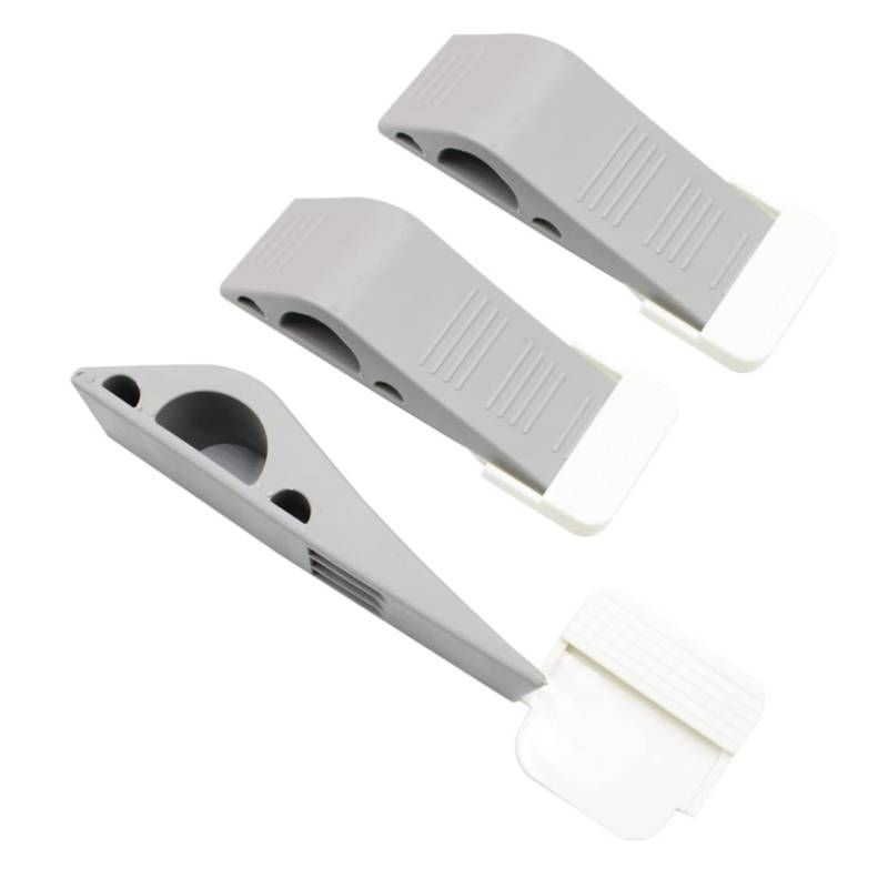 NUOBESTY 3St Türkeil stoppt Planke Türschlange Mehrfachsteckdose Türklingel Alarm gummistopper gummipfropfen gummistecker abtreter door stops Tür Stecker Türstopper Türschutz Türhalterkeil von NUOBESTY