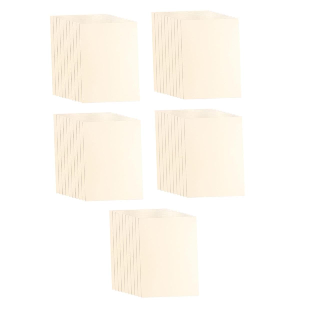 NUOBESTY 5 Sätze 5 Sets Zertifikatspapier Druckerpapier Karton Karten Druckpapier Zertifikat Leeres Papier Dickes Papier Zum Drucken Von Papier Für Den Zertifikatsdruck 15 Blatt * 5 von NUOBESTY