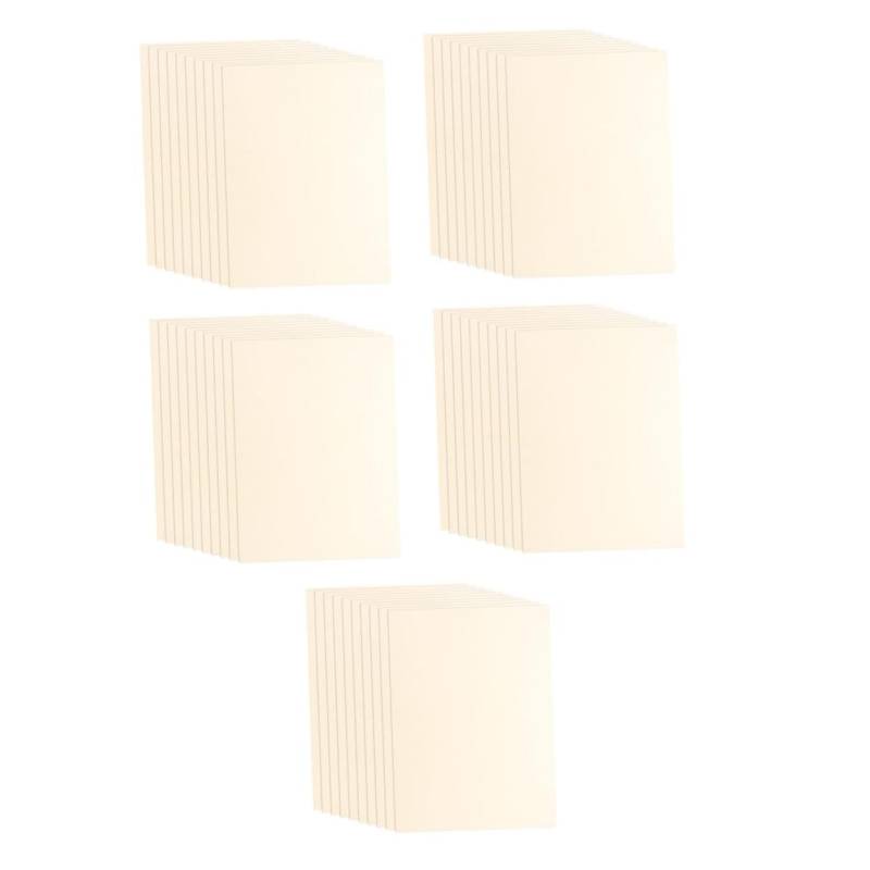 NUOBESTY 5 Sätze 5 Sets Zertifikatspapier Druckerpapier Karton Karten Druckpapier Zertifikat Leeres Papier Dickes Papier Zum Drucken Von Papier Für Den Zertifikatsdruck 15 Blatt * 5 von NUOBESTY