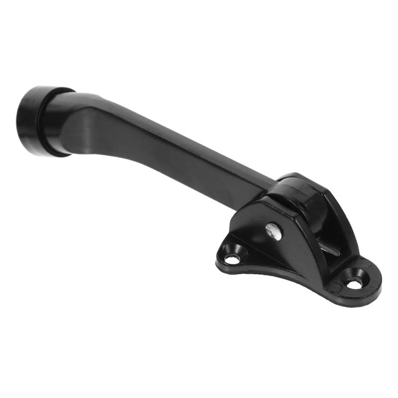 NUOBESTY Türstopper protect schutz the security tür schließer door knob aman Glocke Griffe Türklingelkamera handhaben Zugluftstopper Türhalter Türkeilsicherung Stopper für Tür Gummi Black von NUOBESTY