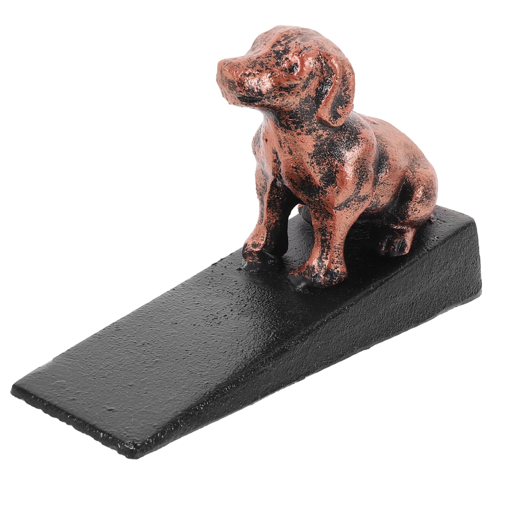 NUOBESTY wandtürstopper door wedge abtreter torverriegelung tuerschloss Türen beschwerter Türstopper Bodentürstopper Türsteher Hund stumme Türstopper Schlafzimmer Türstopper Eisen von NUOBESTY