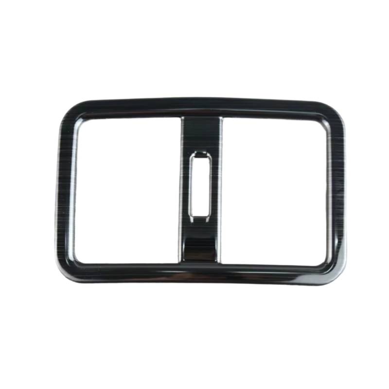 Kompatibel Mit Benz Für A GLA Für CLA Class W176 X156 C117, Auto-Styling, Hintere Lüftungsöffnung, Luftauslass-Abdeckungen, Innenaufkleber, Zierleiste Air Conditioning Vent Outlet Ring Cover(Black) von NUOSDEX