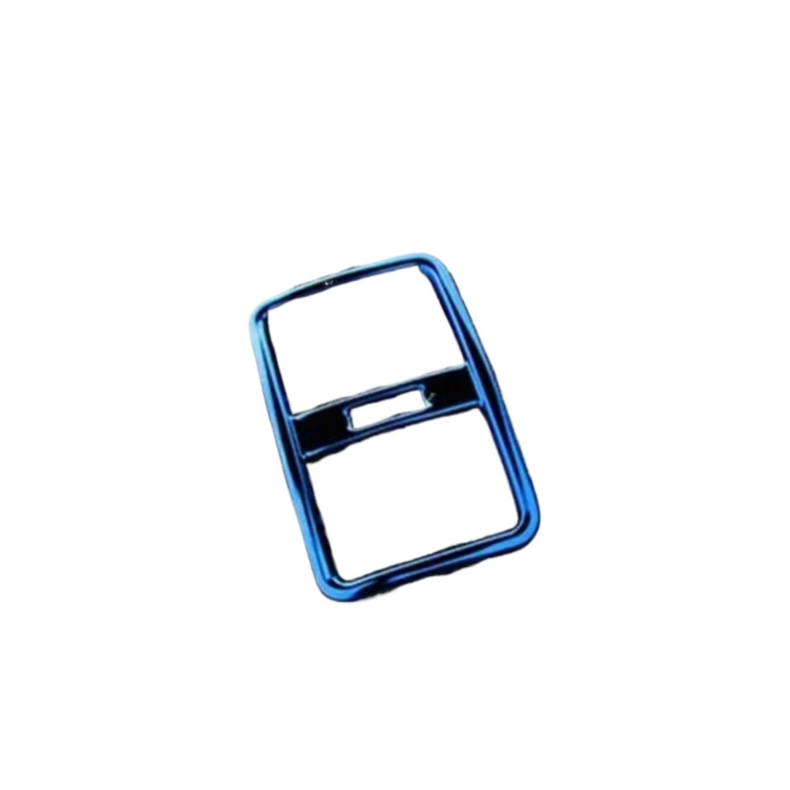 Kompatibel Mit Benz Für A GLA Für CLA Class W176 X156 C117, Auto-Styling, Hintere Lüftungsöffnung, Luftauslass-Abdeckungen, Innenaufkleber, Zierleiste Air Conditioning Vent Outlet Ring Cover(Blue) von NUOSDEX