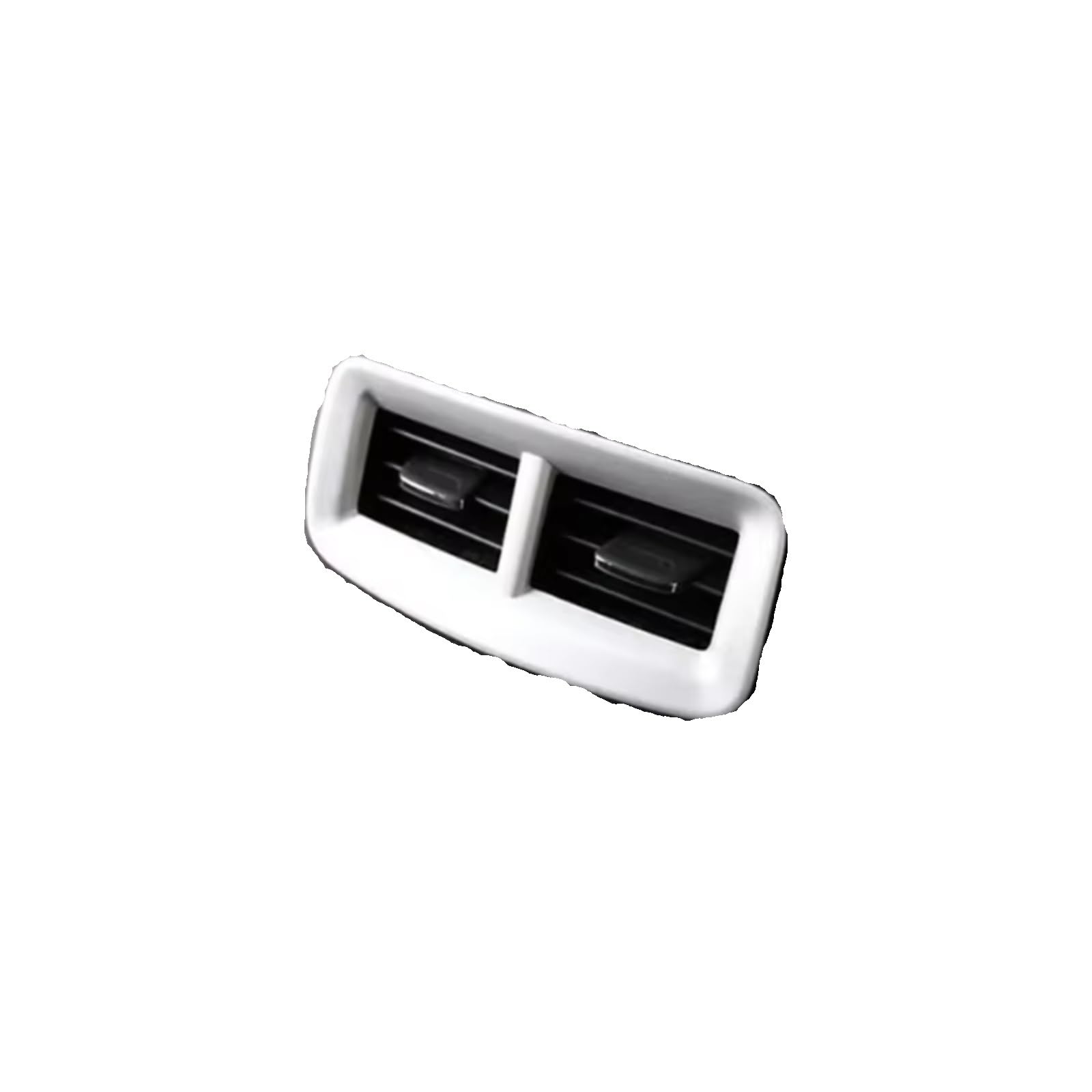 Kompatibel Mit Chevrolet Für Equinox 2017 2018 2019 2020 2021 2022 2023 Autozubehör Abdeckung Heckverkleidung Klimaanlage Auslassöffnung Air Conditioning Vent Outlet Ring Cover(Silver) von NUOSDEX