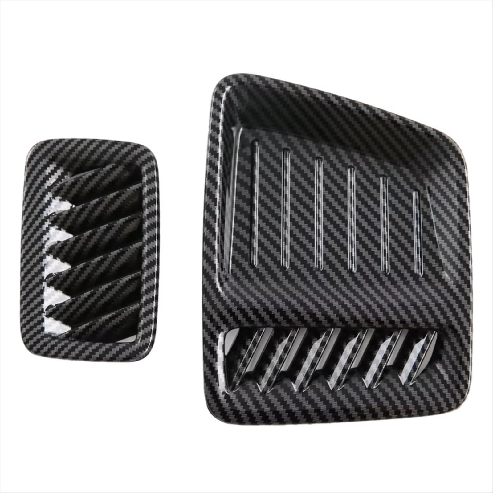 Kompatibel Mit Hyundai Für Santa Fe MX5 2024, Auto-Armaturenbrett, Klimaanlage, Lüftungsauslass, Abdeckung, Verkleidungszubehör Air Conditioning Vent Outlet Ring Cover von NUOSDEX