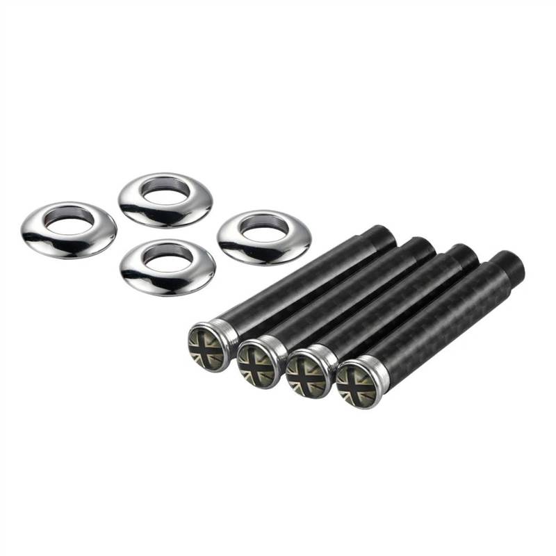 NUOSDEX Auto Türverriegelungsstift Kompatibel Mit Mini Für Cooper S Für Clubman Für Countryman R55 R56 R57 R58 R59 R60 R61 F56 Autotür Pin Lock Innenzubehör(E,4pcs) von NUOSDEX