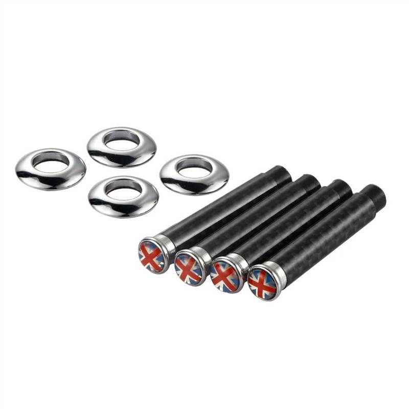 NUOSDEX Auto Türverriegelungsstift Kompatibel Mit Mini Für Cooper S Für One Für Clubman Für Countryman Für R55 R56 R57 R58 R59 R60 R61 F56 4 Stück Autotürverriegelungsknöpfe(5) von NUOSDEX