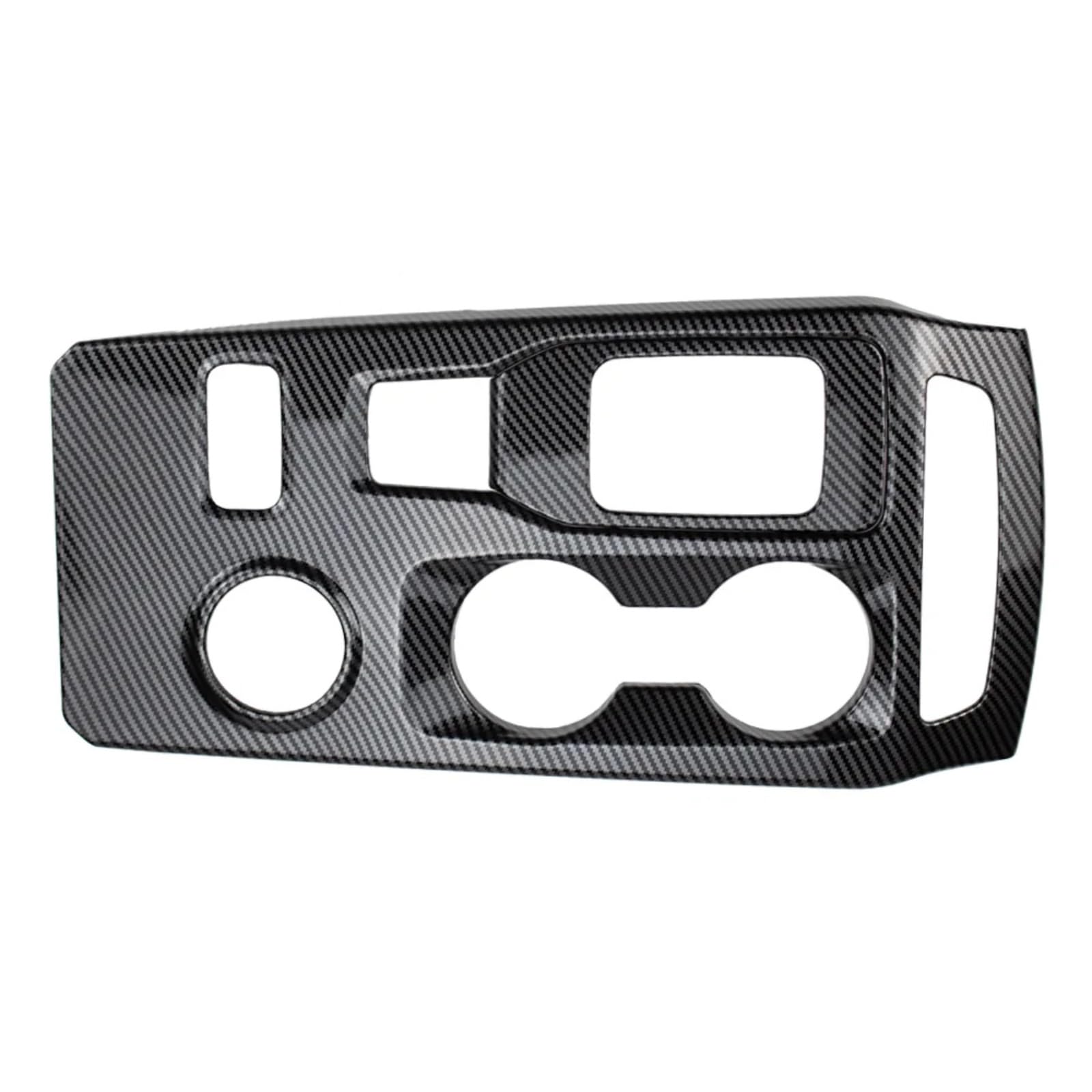 NUOSDEX Innenraum Paneel Dekorativ Kompatibel Mit Ford Für Ranger Für Everest 2023 ABS Carbon Fiber Farbe Center Console Gear Shift Panel Cover Innen Dekoratives Zubehör(LHD) von NUOSDEX