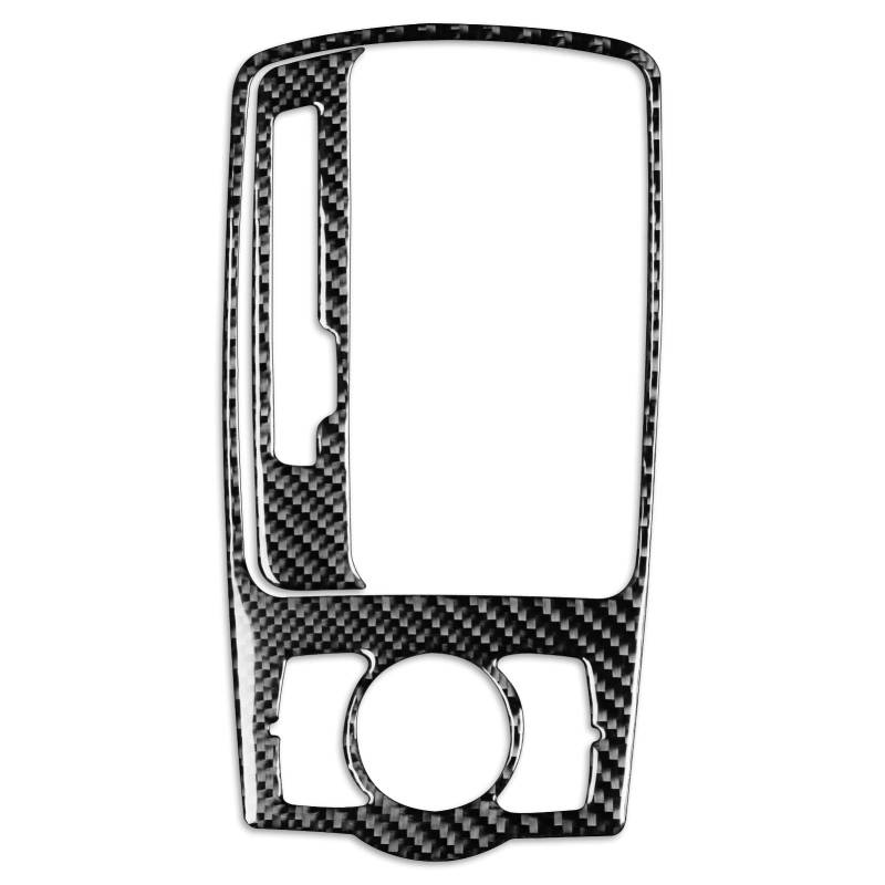 NUOSDEX Innenraum Paneel Dekorativ Kompatibel Mit Q7 2007 2008 2009 2010 2011 2012 2013 2014 2015 Schaltknauf Bedienfeldrahmen Echtkohlefaser Autozubehör(LHD) von NUOSDEX