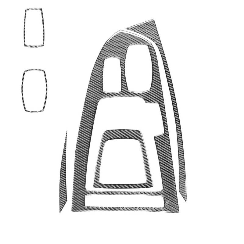 NUOSDEX Innenraum Paneel Dekorativ Kompatibel Mit Z4-Serie Für E89 2009 2010 2011 2012 2013 2014 2015 2016. Verkleidungsabdeckung Für Den Schalthebel Im Auto, Dekorationsaufkleber von NUOSDEX