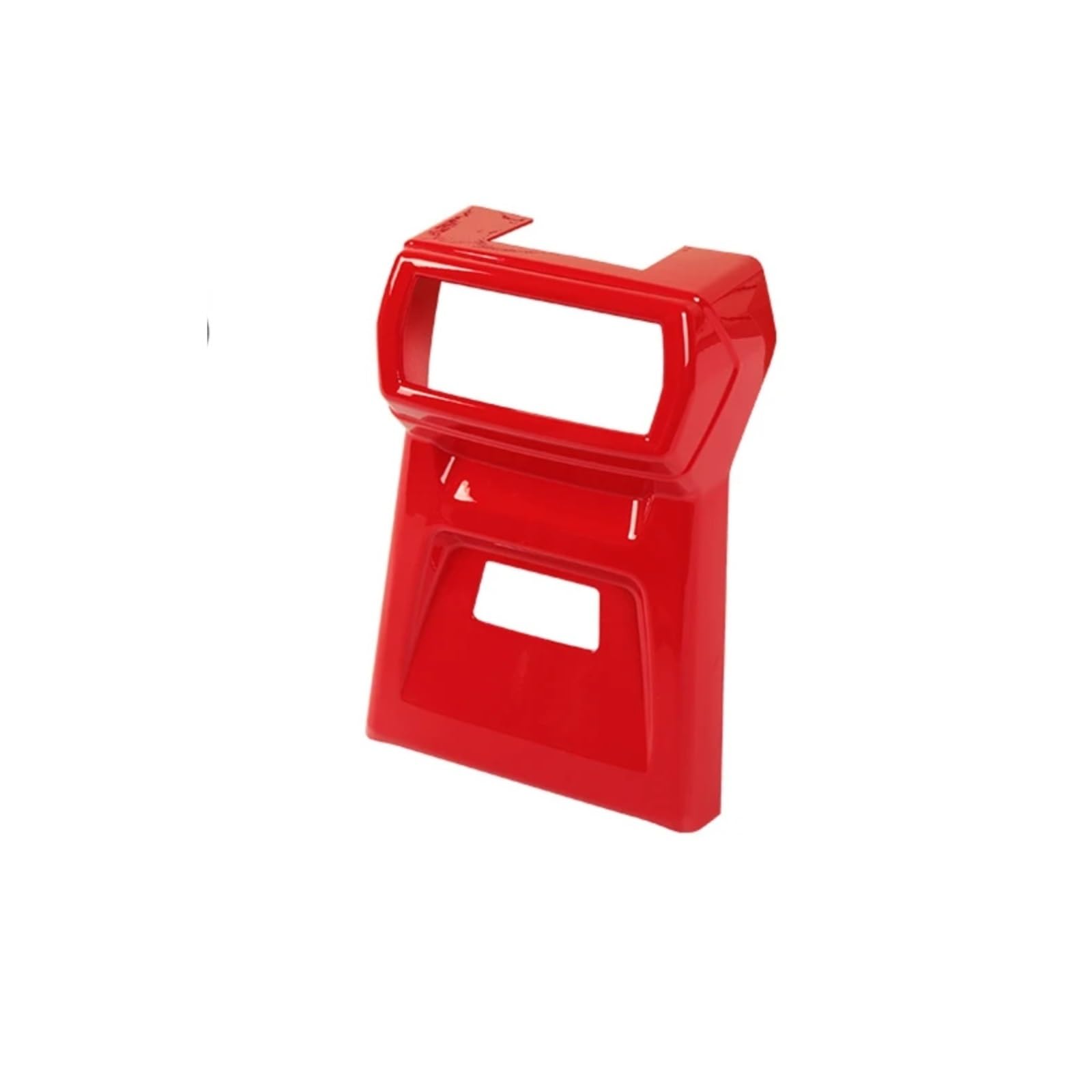 NUOSDEX Kompatibel Mit A3 8Y 2021, Auto-Innenform, Hintere Klimaanlage, Lüftungsschlitz-Abdeckung, Luftauslass-Dekoraufkleber Air Conditioning Vent Outlet Ring Cover(Red) von NUOSDEX