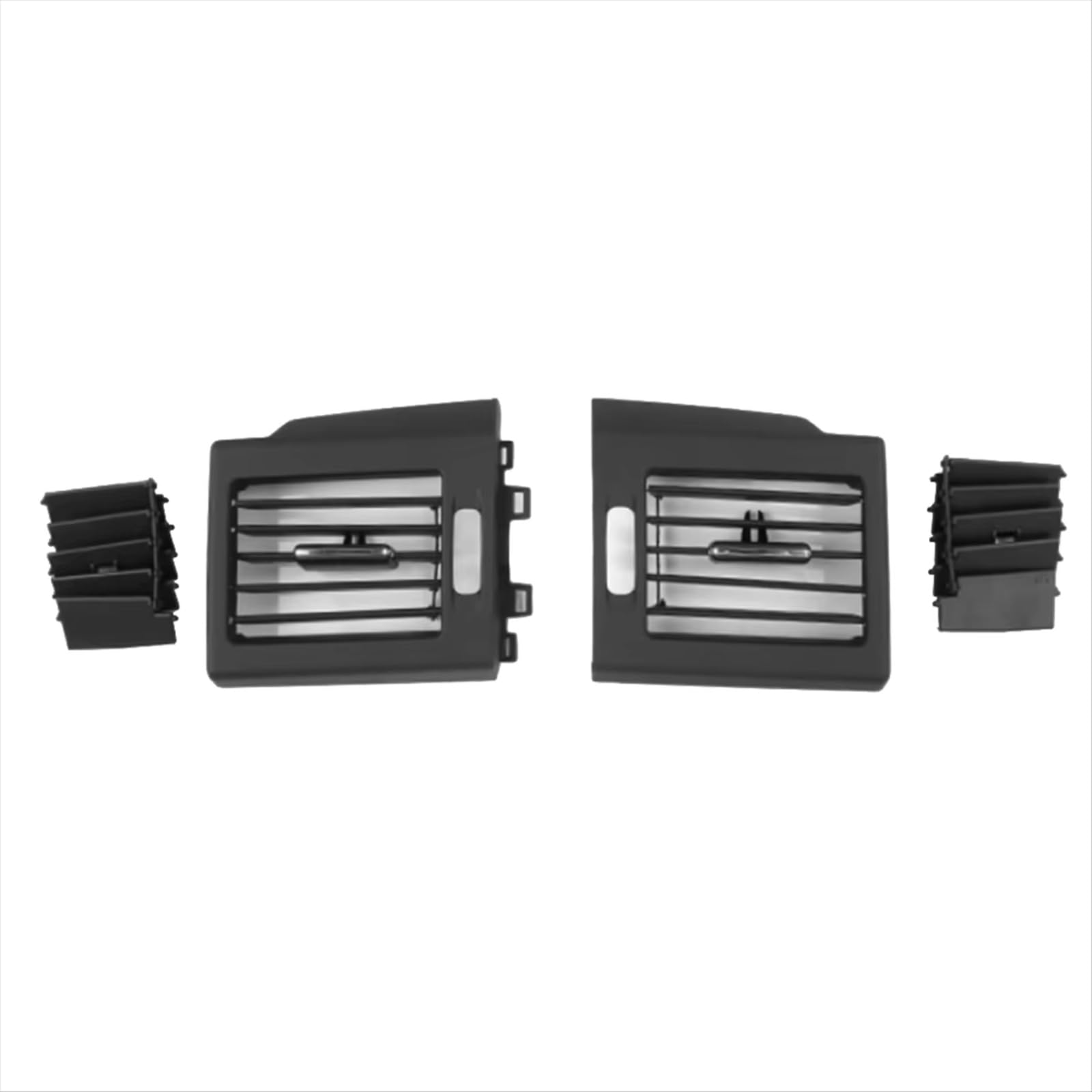 NUOSDEX Kompatibel Mit Benz Für GLK X204 2008 2009 2010 2011 2012 Auto-Luftauslassabdeckung Armaturenbrett AC-Entlüftungsgitterabdeckung Air Conditioning Vent Outlet Ring Cover von NUOSDEX