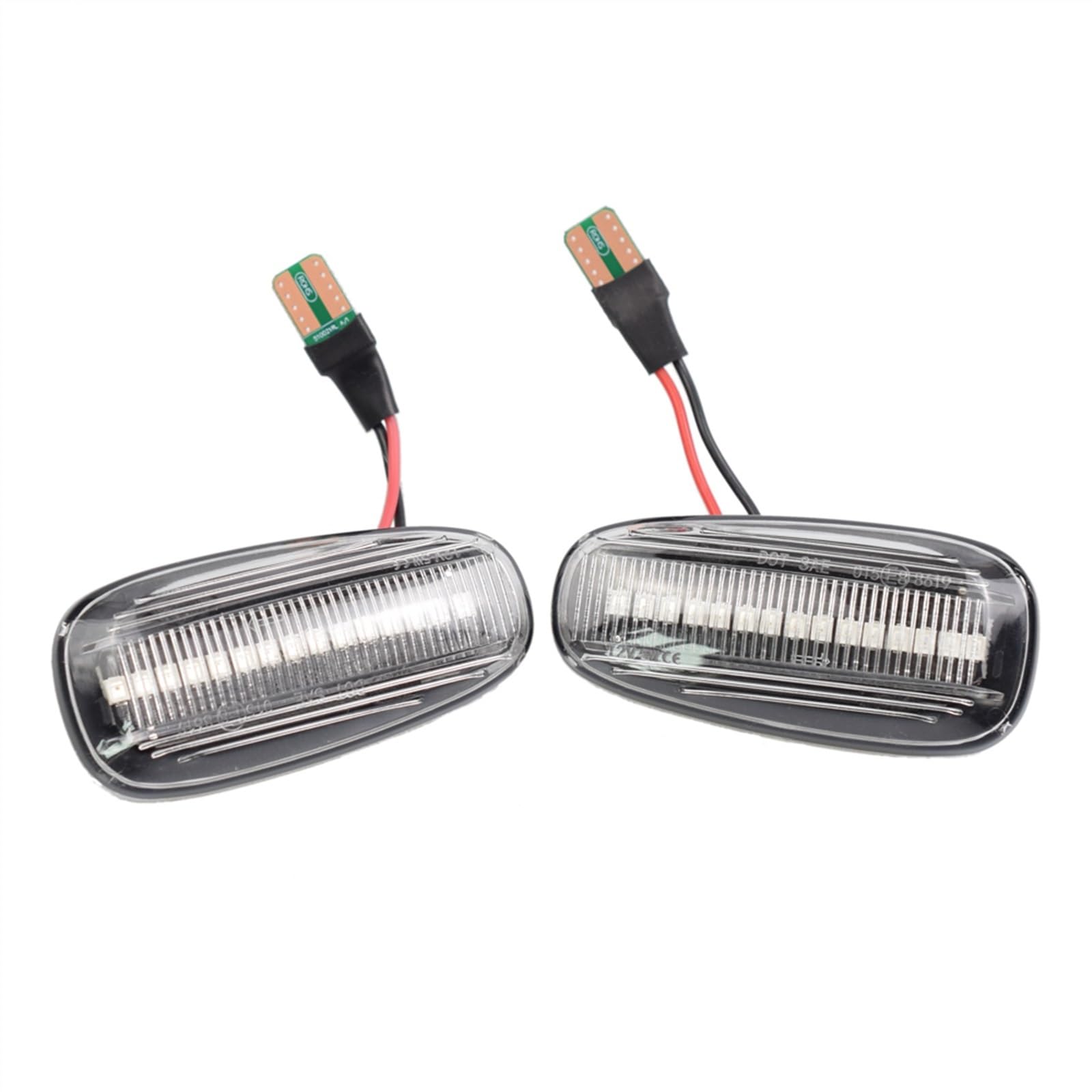 NUOSDEX Seitenblinker Kompatibel Mit Opel Für Zafira A Für Astra G 1998–2000 2001 2002 2003 2004 2005 2006 2007 2008 2009. Auto-Blinker, Seitenmarkierungsleuchte(color1) von NUOSDEX