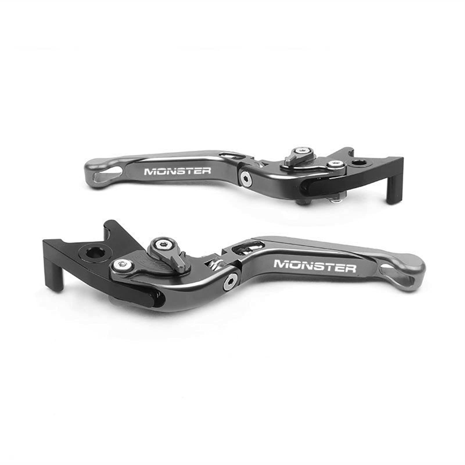 Bremse Kupplung Hebel Motorrad Einstellbare Faltbremskupplungshebel Für Ducati M1100/S/EVO Monster 2009-2013 Motorrad Bremshebel Kupplungshebel(H) von NUOYIXUAN