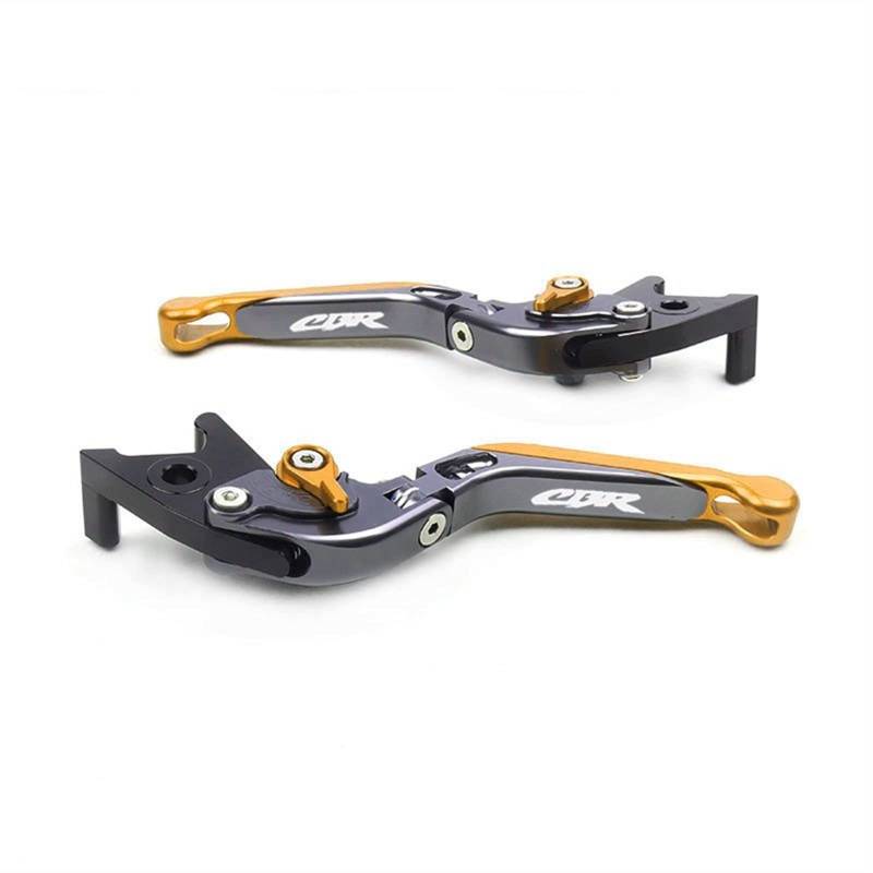 Bremse Kupplung Hebel Motorrad Einstellbare Faltbremskupplungshebel Für Honda CBR250R 2011-2013 Motorrad Bremshebel Kupplungshebel(G) von NUOYIXUAN