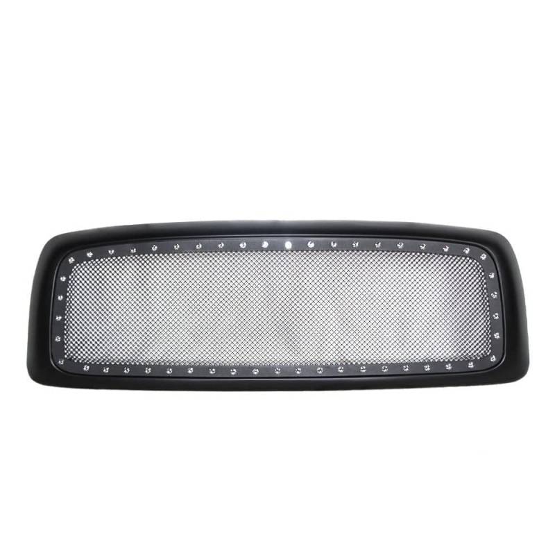 Auto-Frontgrill,kompatibel mit Dodge Ram 1500 2002-2006,Kühlergrill für die Motorhaube,Kühlerstyling,Karosseriebeschläge Zubehör von NURCIX