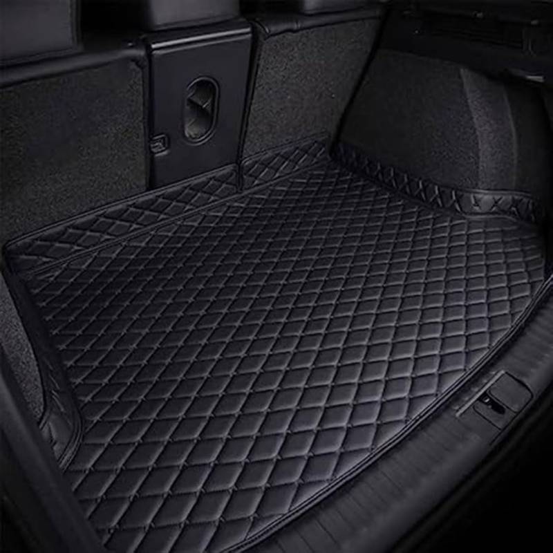 Boot Liner Kofferraumboden,kompatibel mit Peugeot 207 2009-2014,Auto Kofferraummatten,B-Black von NURCIX