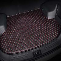 Boot Liner Kofferraumboden,kompatibel mit Volvo XC60 NE 2018-2023,Auto Kofferraummatten,A-Black red von NURCIX