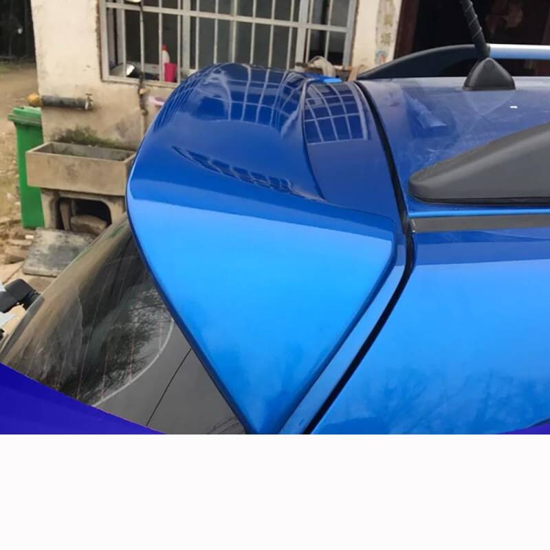 NURCIX Auto Heckspoiler Lippe Kofferraum Heckflügel ABS Material für Hyundai i30 2007 2008 2009 2010 2011 2012 2013 StoßStange Dach Deckel Tail Wing,Blue Style von NURCIX