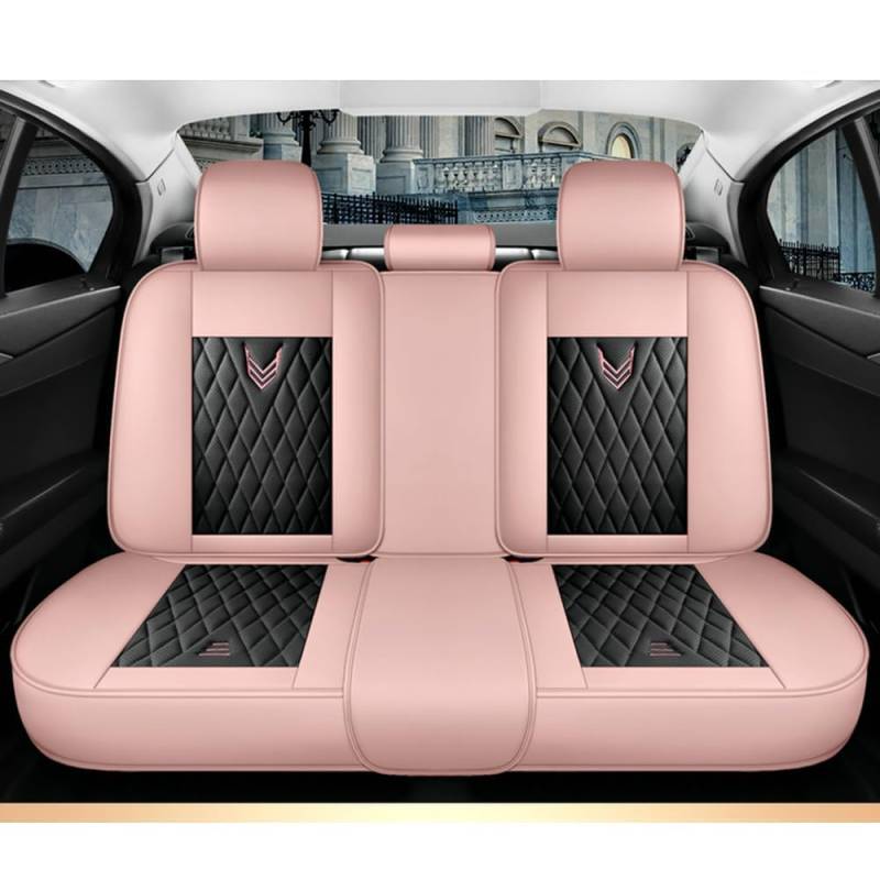 NURCIX Universal-Autositzbezug,kompatibel mit Mercedes-Benz Glk GLC-Coupe/(C253)/ 2017 2018 2019 2020 2021 2022, Autoinnenraum,E-Pink von NURCIX