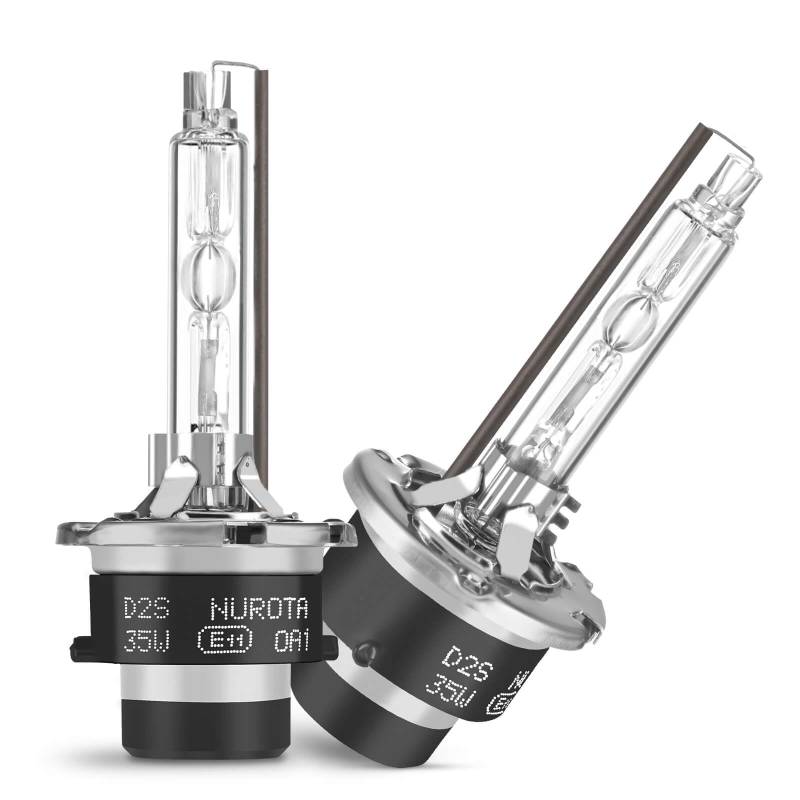 NUROTA D2S Xenon Brenner mit StVZO Zulassung - Anti-UV Scheinwerfer Lampe - 35W Weißlicht Scheinwerfer Auto Glühlampen 2 Stück von NUROTA