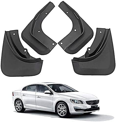 4 Stück Auto Schmutzfänger für Volvo S60 S60l 2010 2011 2012-2018 2019,2020, Auto Vorne Hinten Spritzschutz Abdeckung Kratzfestem Kotflügel Styling Zubehör,2010-2019 von NUSHKE