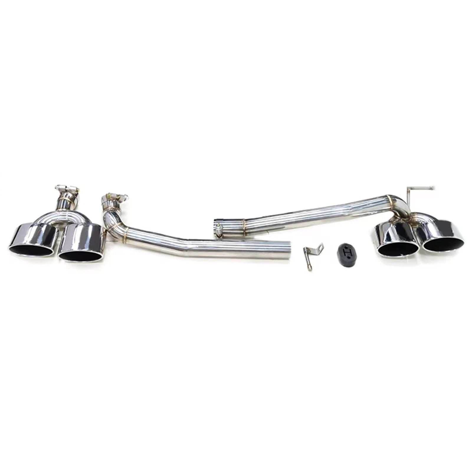 Auspuffspitze Für Benz W204 C200 C180 C260 C63 2008-2013 Auspuffrohr Abgasanlage Ovale Düse Autoauspuffspitze Auspuffendrohr(Silver 22cm) von NVETJMUA