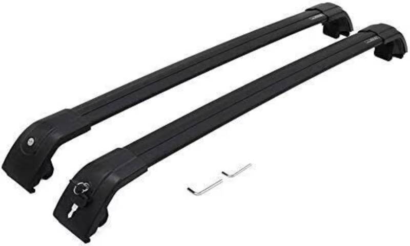 Auto Gepäckträger Für Mazda Für CX-5 CX5 2017-2021 4Pcs Dach Reling Rack Abschließbare Kreuz Bar Querlatte Dachträgerstangen von NVETJMUA