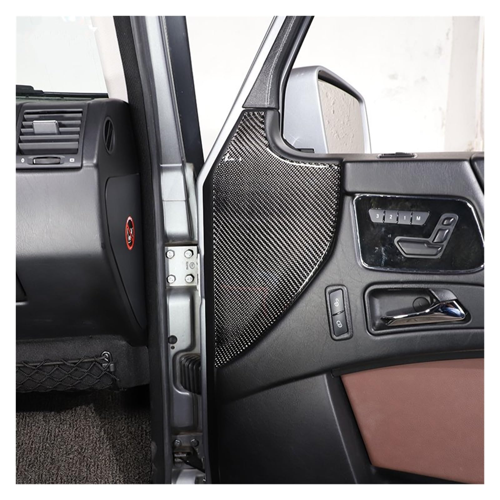 Auto-Innenzubehör Für Benz G Klasse W463 2013-2018 Interior Center Console Air Vent Abdeckung Trim Zubehör Innenausstattung Formteile(Stil 4) von NVETJMUA